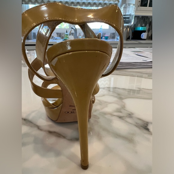 Jimmy Choo Patent Leather Sandals - Picture 7 of 14